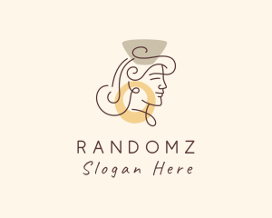 Woman Fashion Stylist Logo