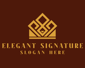 Elegant Crown Jewels logo design