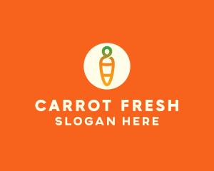 Modern Fresh Carrot logo