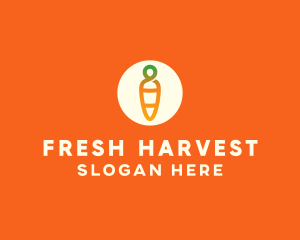Modern Fresh Carrot logo