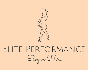 Monoline Ballet Performer logo