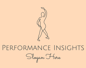 Monoline Ballet Performer logo
