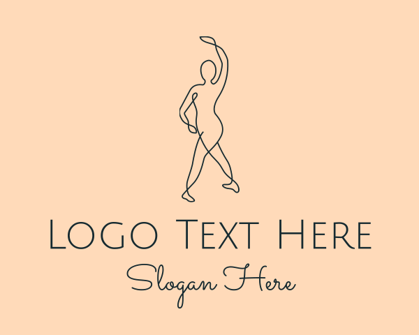 Ballet School logo example 2