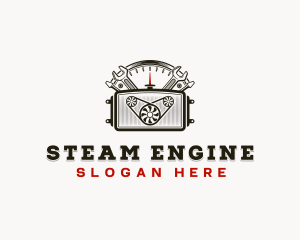 Engine Automotive Maintenance logo design