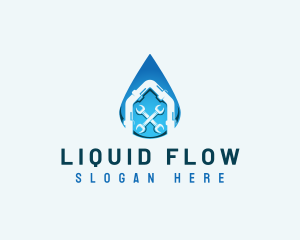 Water Plumbing Maintenance logo design