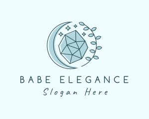 Elegant Cosmic Gemstone logo design