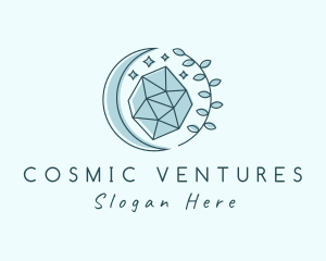 Elegant Cosmic Gemstone logo design