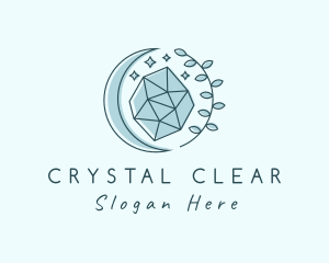 Elegant Cosmic Gemstone logo design