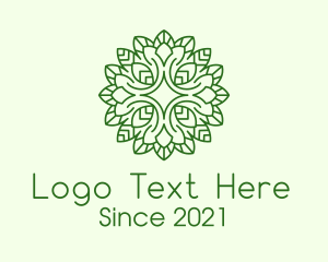 Sparkle Leaf Plant logo