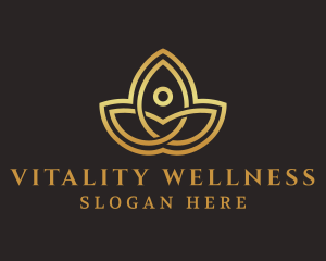 Wellness Floral Yoga  logo