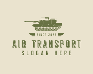 Military War Tank logo design