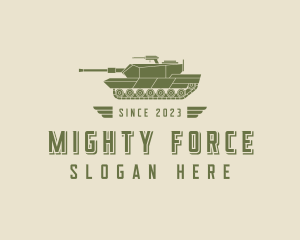 Military War Tank logo design