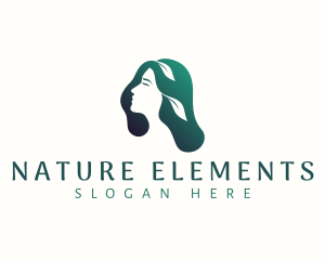 Woman Nature Wellness logo design