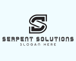 Tech Software Letter S logo design