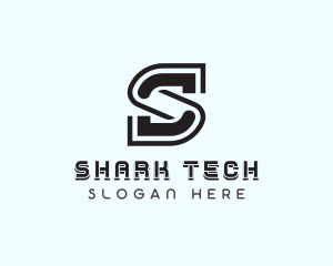 Tech Software Letter S logo design