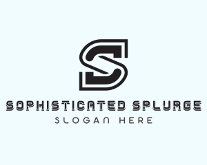 Tech Software Letter S logo design