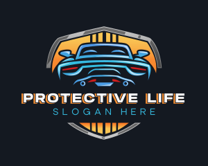 Super Car Protection logo design