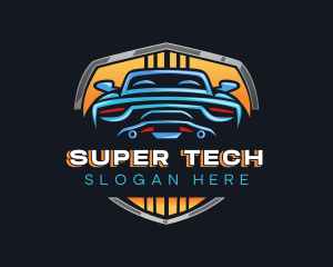 Super Car Protection logo design