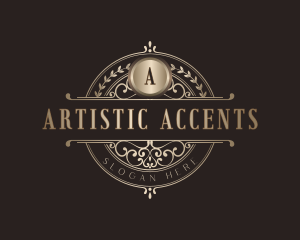 Luxury Ornamental Boutique logo design