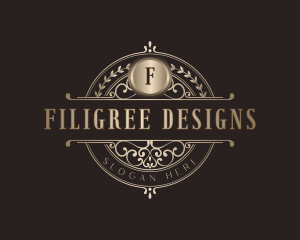 Luxury Ornamental Boutique logo design