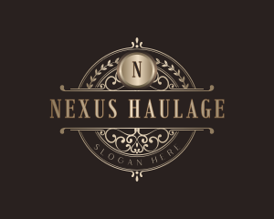 Luxury Ornamental Boutique logo design