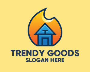 Trendy Housing Today logo design