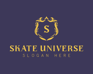 College University Shield logo design