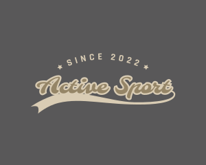 Retro Sports Brand logo design