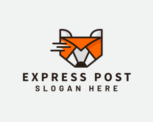 Fox Mail Envelope logo design