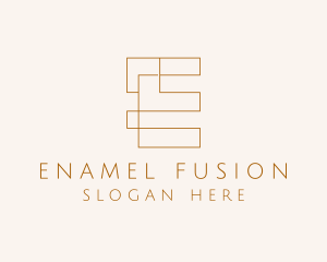 Industrial Engineer Block logo design