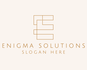 Industrial Engineer Block logo design