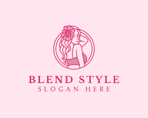 Beauty Hair Stylist logo design