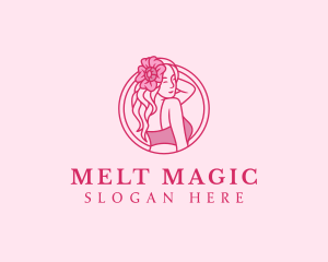 Beauty Hair Stylist logo design