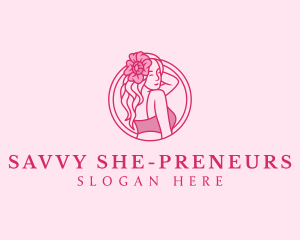 Beauty Hair Stylist logo design