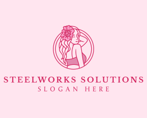 Beauty Hair Stylist logo design