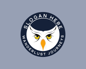 Wild Owl Bird logo