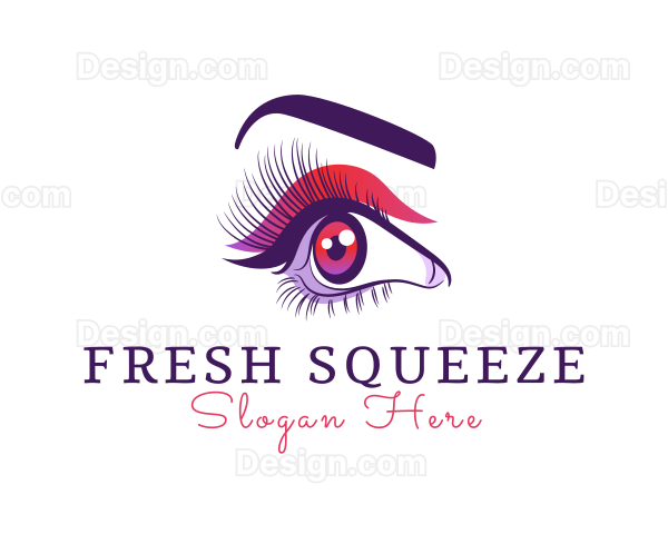 Feminine Cosmetics Eye Logo