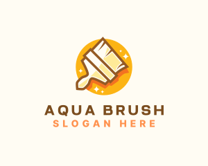 Painter Paint Brush logo design