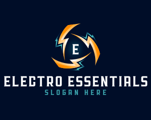 Lightning Electricity Bolt logo
