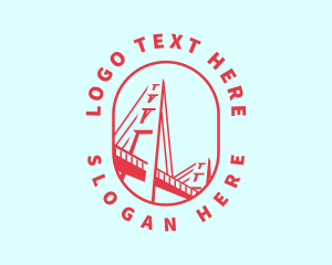 San Francisco Bridge Landmark logo