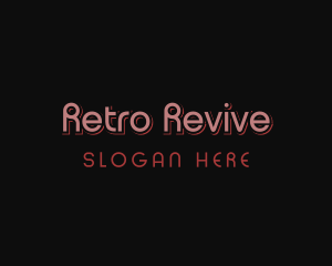 Retro Stylish Fashion logo design