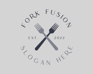 Fork Cutlery Restaurant logo design