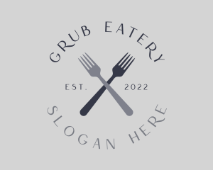 Fork Cutlery Restaurant logo design