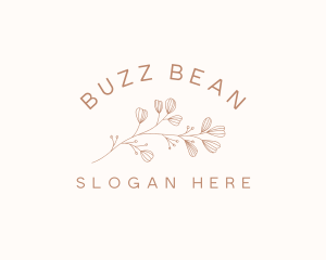 Minimalist Botanical Flowers logo design