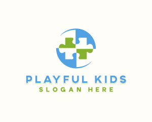 Learning Kids Puzzle logo