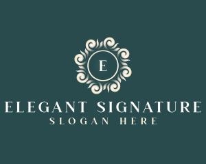 Elegant Floral Fashion logo design