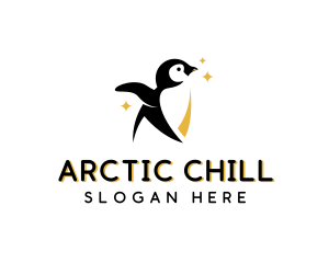 Penguin Arctic Bird logo