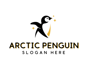 Penguin Arctic Bird logo