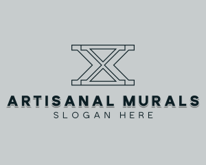 Professional Consulting Letter X logo design