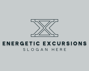 Professional Consulting Letter X logo design